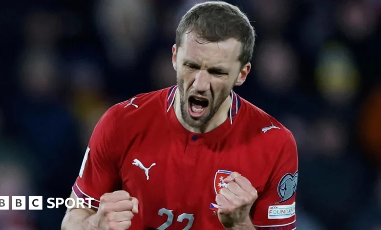 Czech Republic 2-2 Denmark (3-1 on pens): Czech Republic reach World Cup for first time in 20 years