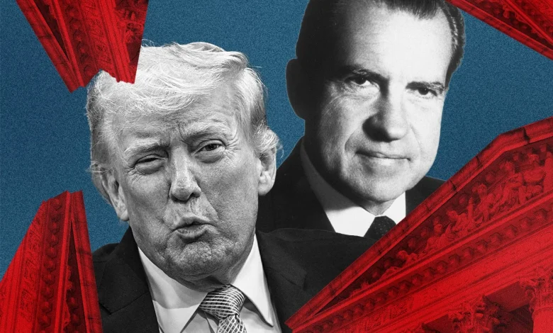 DOJ says laws Congress passed to prevent another Nixon don't apply to Trump.