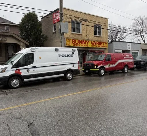 Damage estimated at $400,000 after a convenience store fire in Windsor