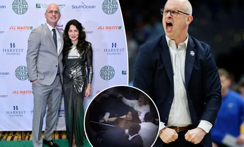 Dan Hurley reveals how wife prevented UConn disaster in March Madness upset