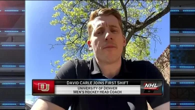 David Carle on the University of Denver Men's Hockey
