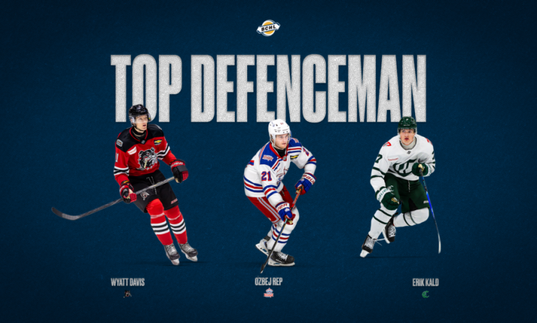 Davis, Kald, Rep named 2025-26 finalists for Top Defenceman Award