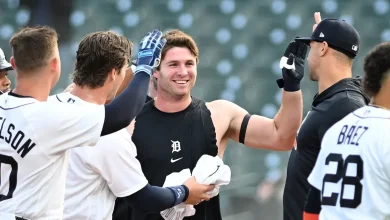 Delayed, not denied: Tigers sweep home stand on walk-off winner