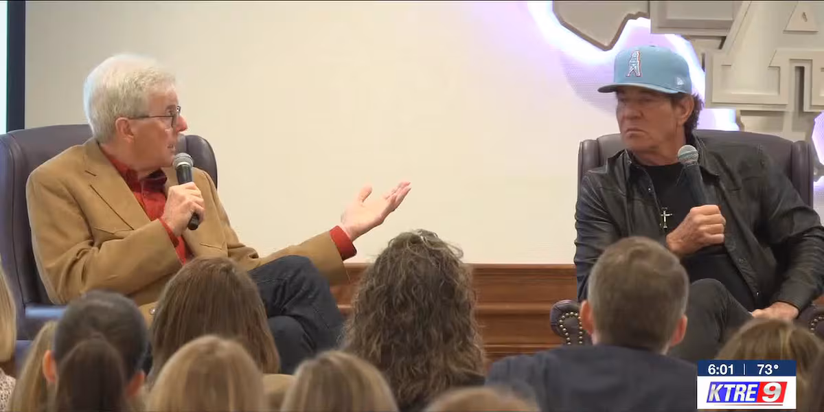 Dennis Quaid shares desire to make Texas a film capital at Nacogdoches summit
