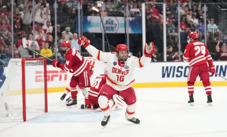 Denver men’s hockey defeats Wisconsin to win third NCAA championship in 5 years