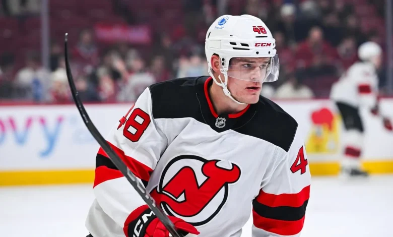 Devils place Brian Halonen on waivers