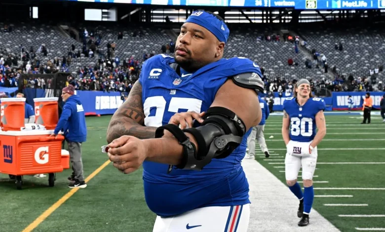 Dexter Lawrence requests trade from Giants in pre-draft bombshell