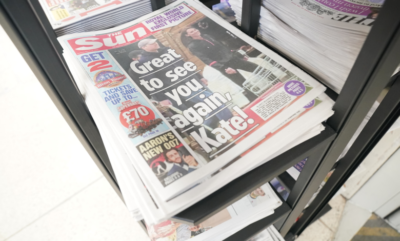 Digital push at Sun owner News UK lifts revenue, but profits lag