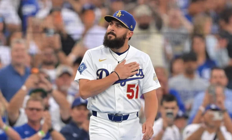 Dodgers’ Alex Vesia gets his emotional moment during World Series rematch - The Athletic