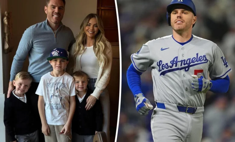 Dodgers' Freddie Freeman on paternity list, Ryan Ward active