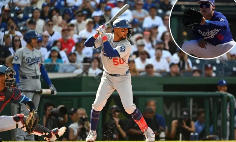 Dodgers' Mookie Betts on injured list, Hyeseong Kim recalled