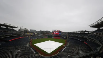 Dodgers vs. Nationals Start Time Revealed Following Rain Delay