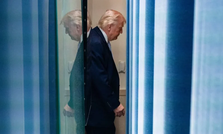 Donald Trump’s US ratings fall to a record low amid Iran war