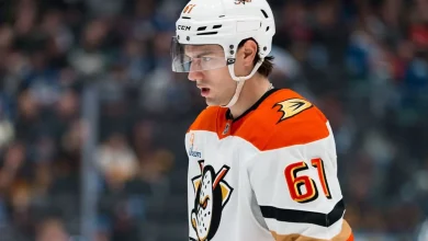 Ducks’ Gauthier out day-to-day; Harkins out four weeks