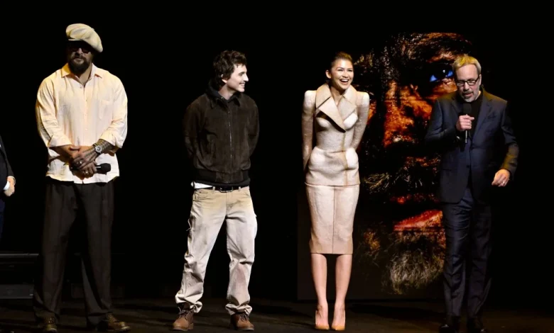 'Dune Part Three's Timothée Chalamet, Zendaya, Denis Villeneuve At CinemaCon