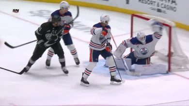 EDM@LAK: Ingram with a great save against Quinton Byfield