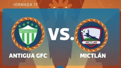 EN VIVO | Antigua GFC vs. Mictlán por la jornada 17 del Torneo Clausura 2026