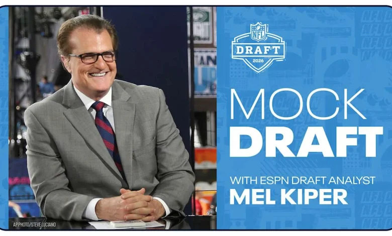 ESPN's Mel Kiper Jr. Makes Two Picks for the Titans in His Latest Mock Draft