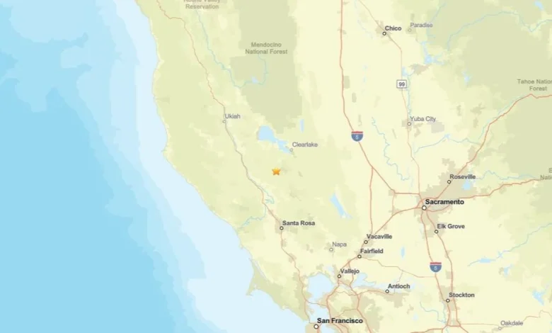 Earthquake of magnitude 2.5 recorded near Cobb, CA on April 2