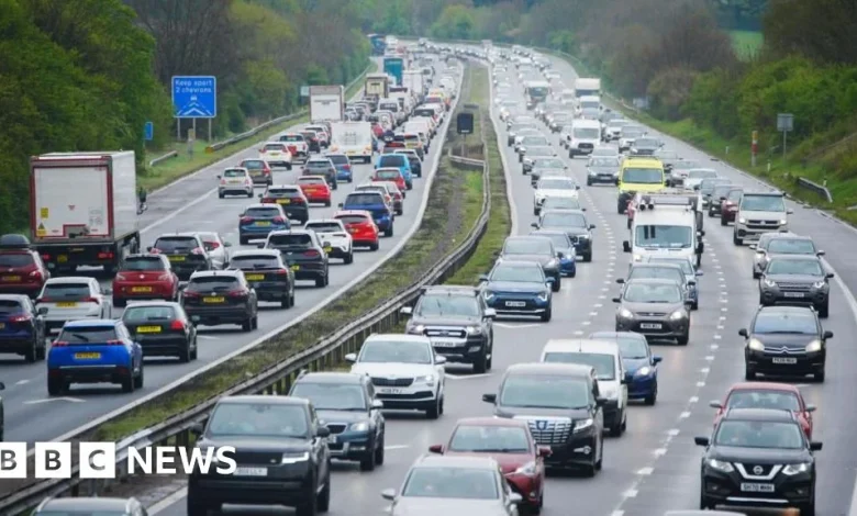 Easter bank holiday weekend set to be busiest on roads in four years