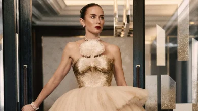 Emily Blunt Dons Couture—and Over 300 Pearls!—For the “Devil Wears Prada 2” Premiere
