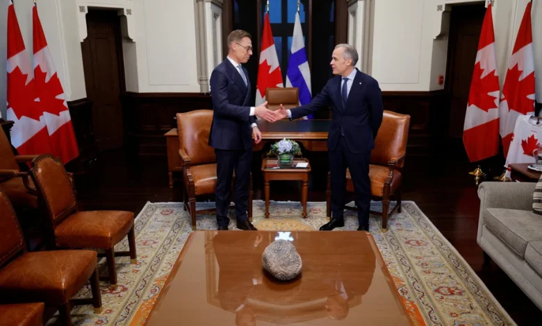 En visite à Ottawa | Le président finlandais aborde le thème de la diplomatie