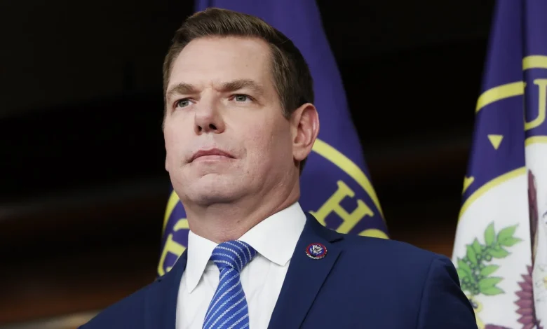 Eric Swalwell to resign from Congress : NPR