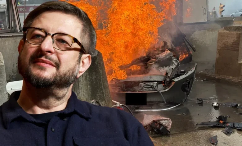 Eugene Mirman Hospitalized After Fiery Car Crash