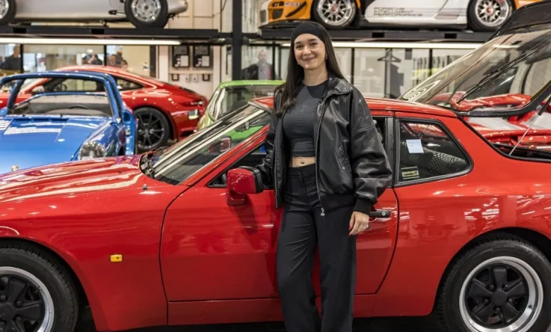 Eva Lys Is in the Fast Lane to Fame