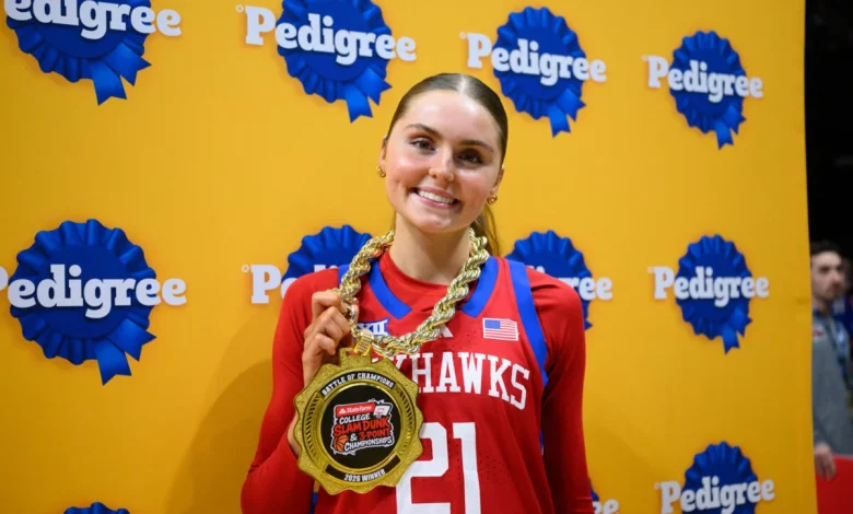 Evans wins women’s college 3-point contest, then beats men’s champion