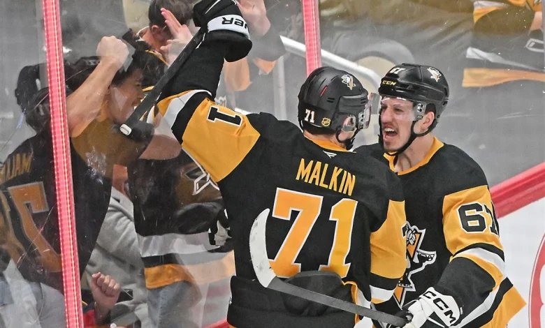 Evgeni Malkin's hat trick highlights milestone-filled Penguins rout of Panthers