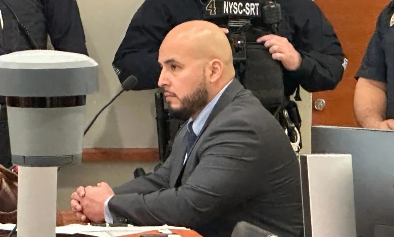 Ex-New York City police Sgt. Erik Duran sentenced for throwing cooler at fleeing suspect, Eric Duprey, killing him