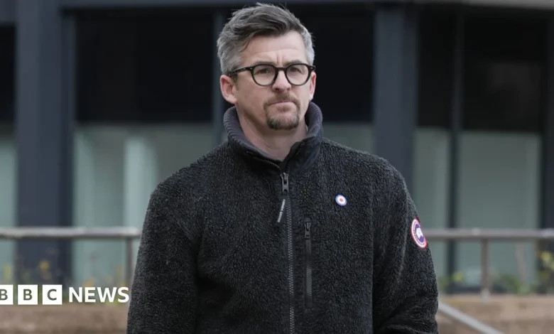 Ex-footballer Barton denies golf club attack