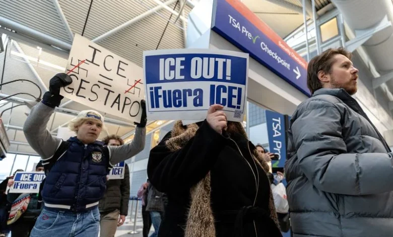 Exclusive-ICE arrested more than 800 people after tips from US airport security agency