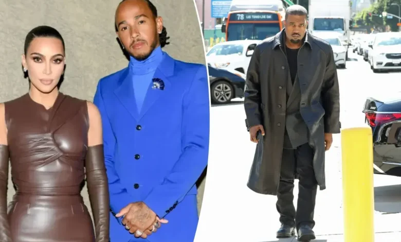 Exclusive | What Kanye thinks about Lewis Hamilton & Kim Kardashian romance