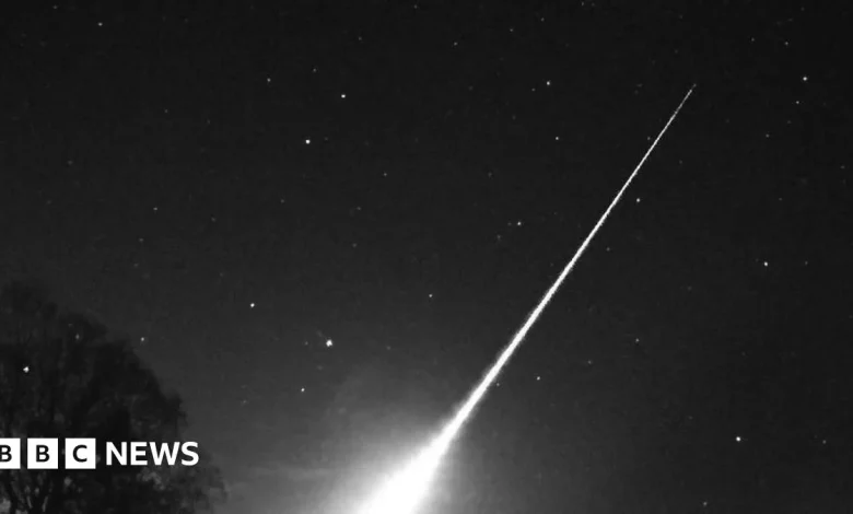 Experts confirm fireball across England as meteor