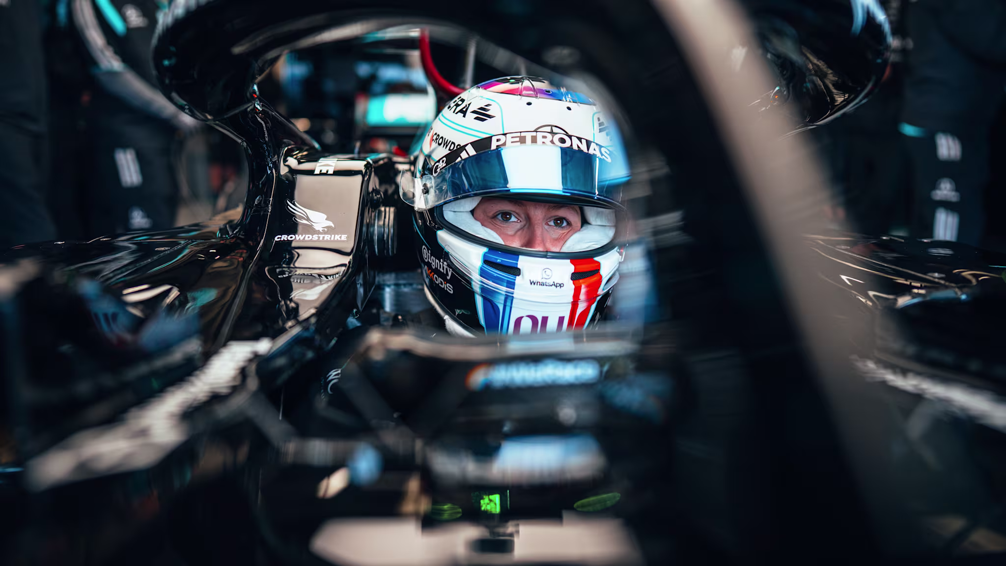 F1 ACADEMY Champion Pin completes maiden F1 test with Mercedes at Silverstone