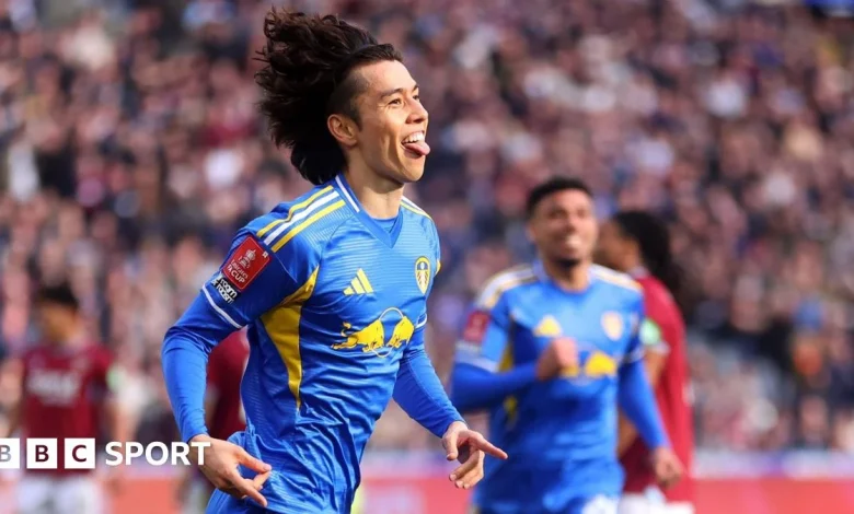 FA Cup quarter-final LIVE: West Ham vs Leeds score, teams, commentary & updates, plus semi-final draw