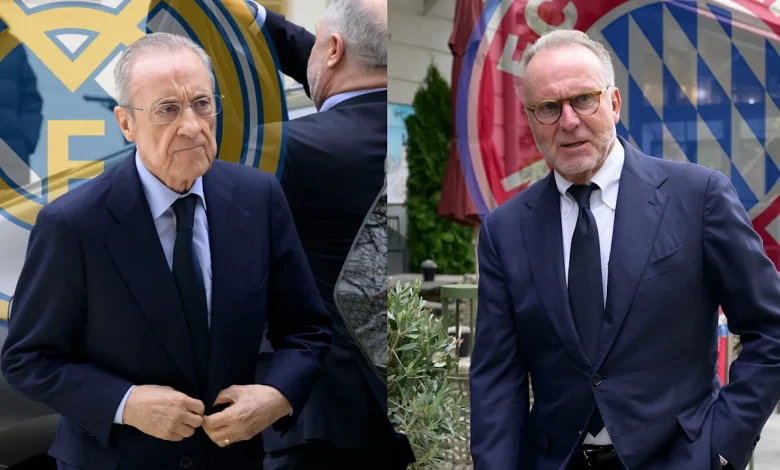 FC Bayern: Rummenigge, Pérez, Hoeneß, Hainer – Bosse-Gipfel mit Real Madrid im Käfer!