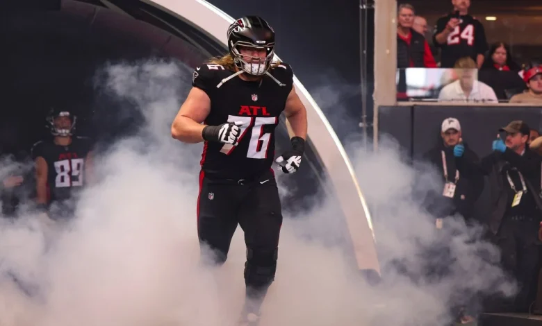 Falcons right tackle Kaleb McGary retires