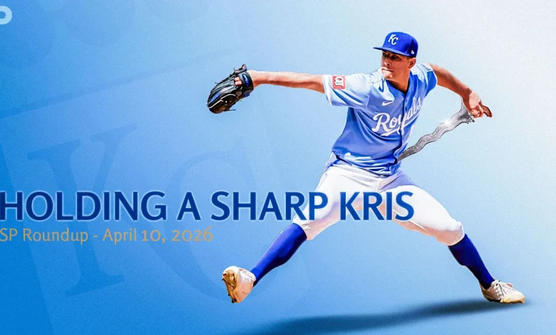 Fantasy Baseball SP Roundup 4/10: Holding A Sharp Kris
