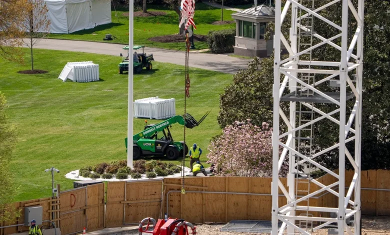 Federal appeals court sends White House ballroom construction lawsuit back to lower court