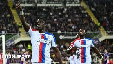 Fiorentina 2-1 Crystal Palace (2-4 on agg): Palace hold off hosts to seal place in Conference League semis