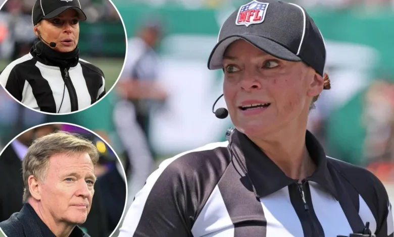 Fired female referee Robin DeLorenzo files discrimination lawsuit against NFL