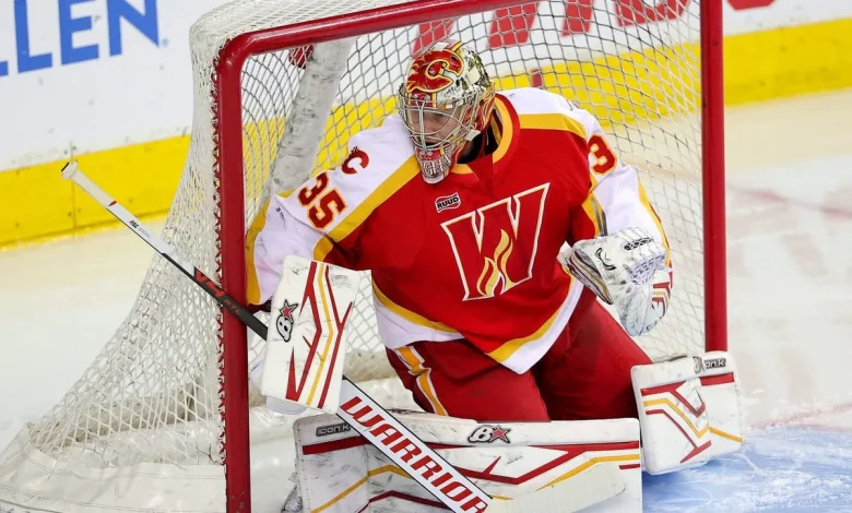 Flames recall Arsenii Sergeev, will make first NHL start against Kings