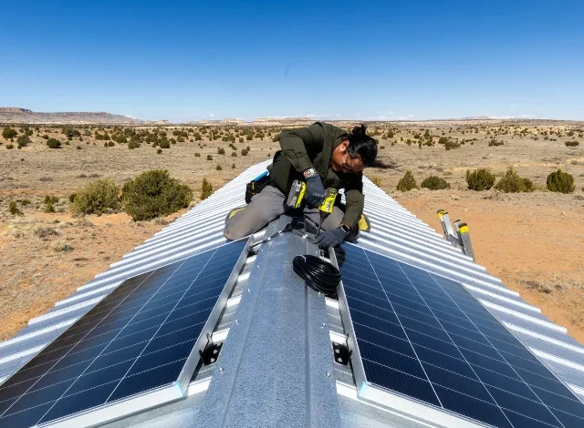 Flipping the Switch on Opportunity: The Church Helps Bring Solar Power to Navajo Nation Families