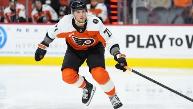 Flyers get unexpected boost as Tyson Foerster returns to lineup