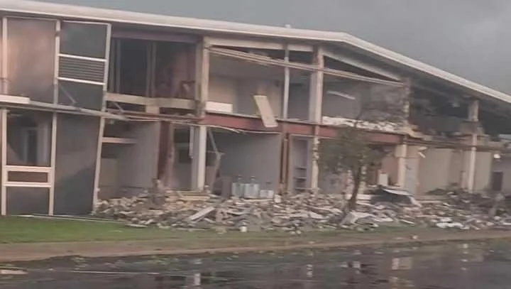 Focus turns to damage surveys after Monday night's tornado-warned storm