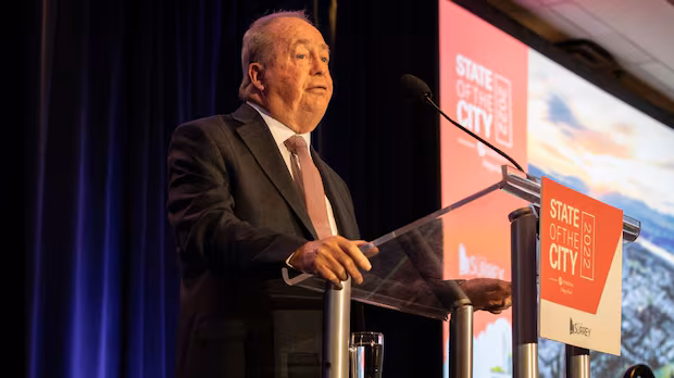 Former Surrey mayor Doug McCallum to run for re-election