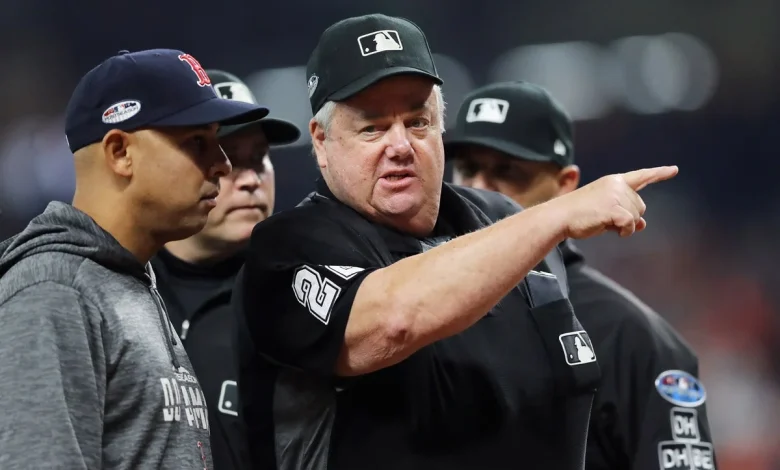 Former umps watch their brethren deal with ABS and feel sympathy, pain